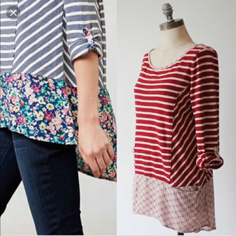 Anthropologie Postmark Top